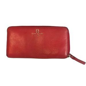 Kate Spade red wallet